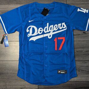 Shoehei Ohtani #17 Blue 2024 Los Angeles Dodgers Baseball Jersey